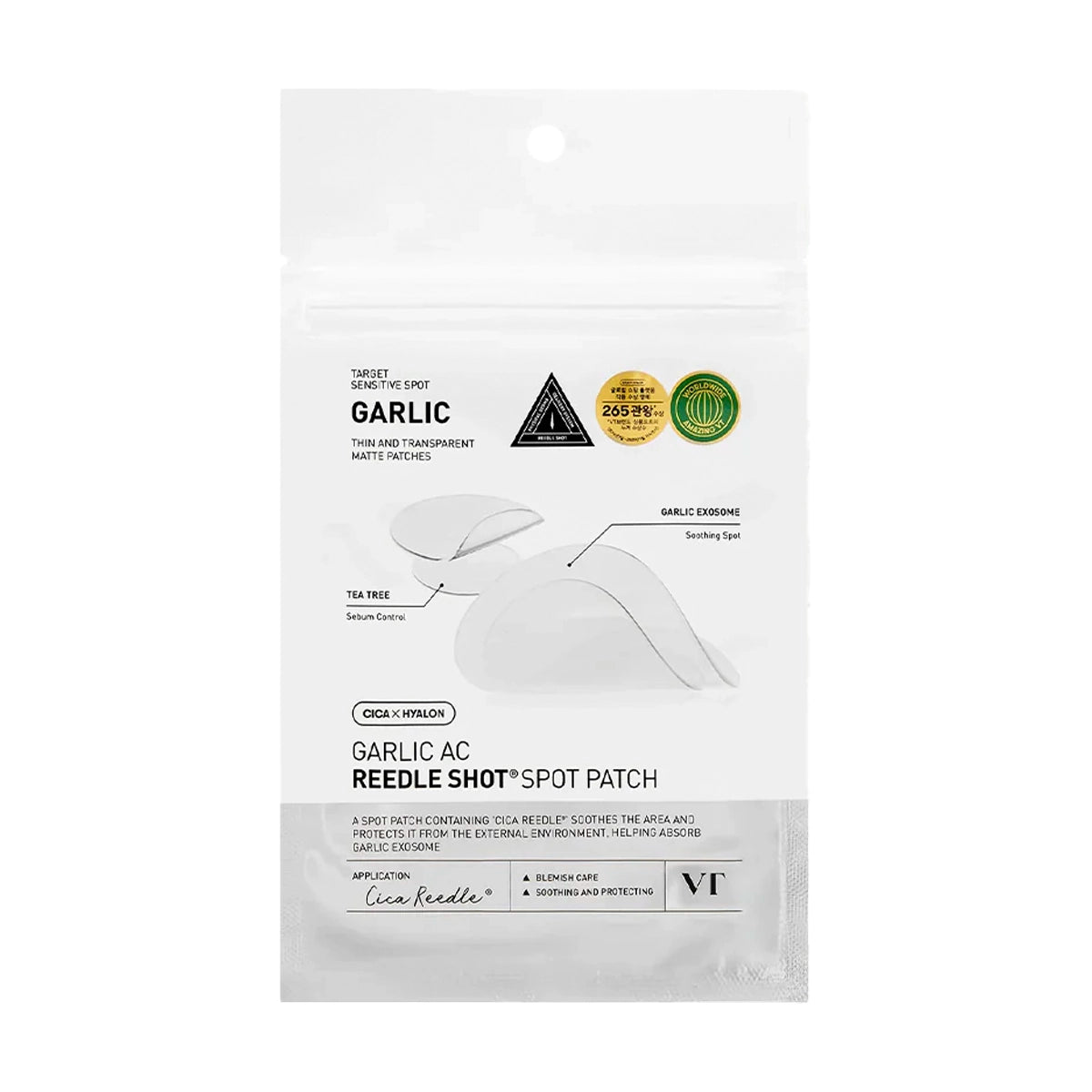 Plastry na trądzik VT Cosmetics Garlic AC Reedle Shot Spot Patch