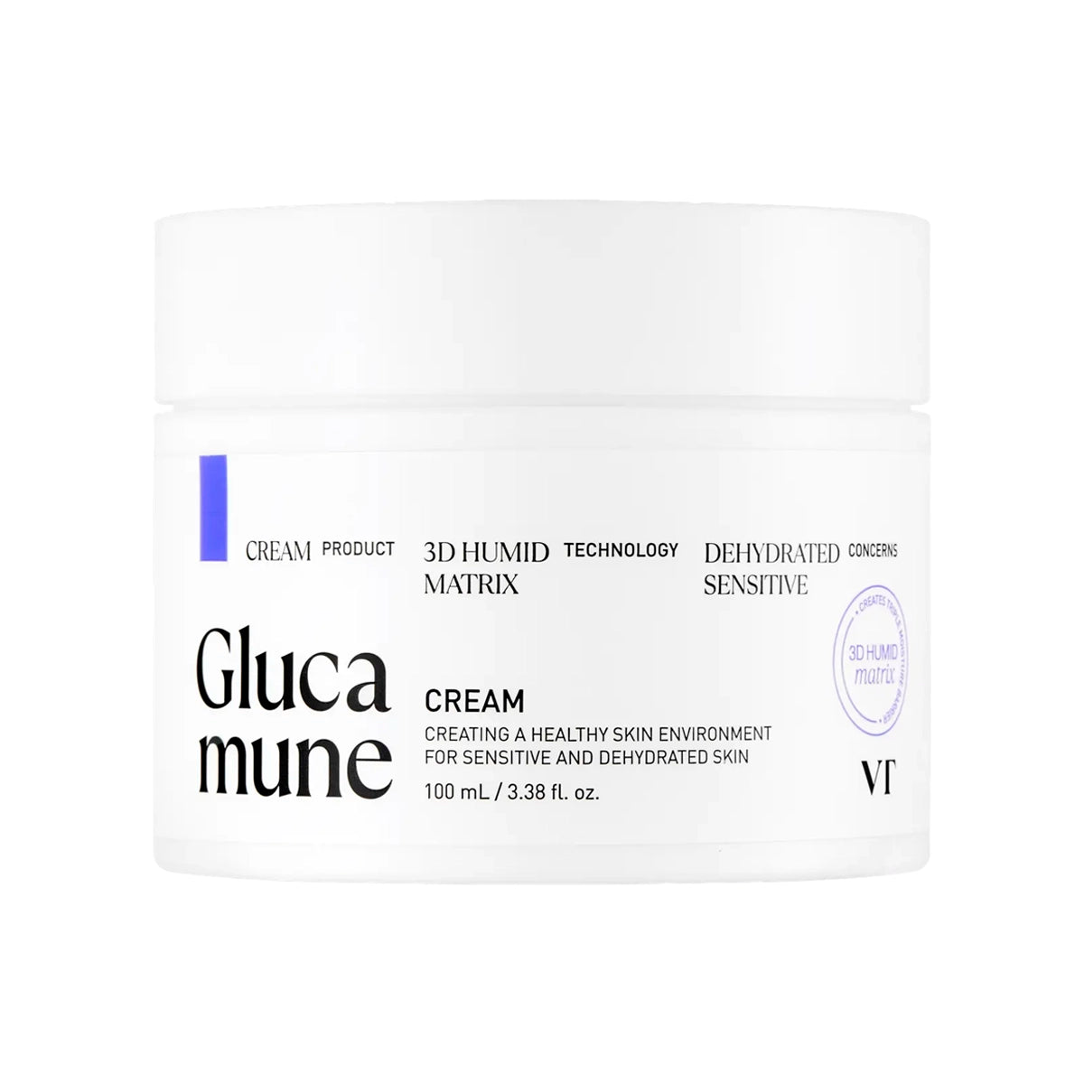 VT Cosmetics Glucamune Cream głęboko nawilżający i kojący krem z tremellą
