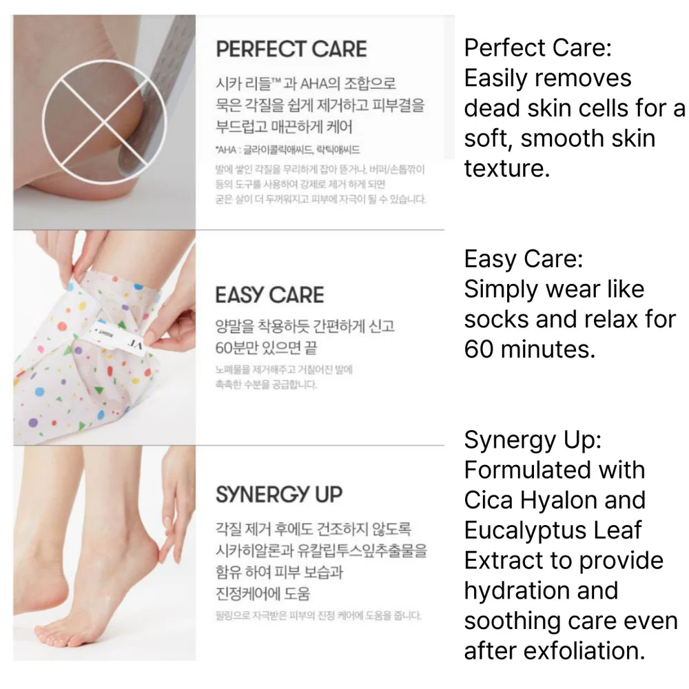 VT Cosmetics Reedle Shot Foot Peeling Mask