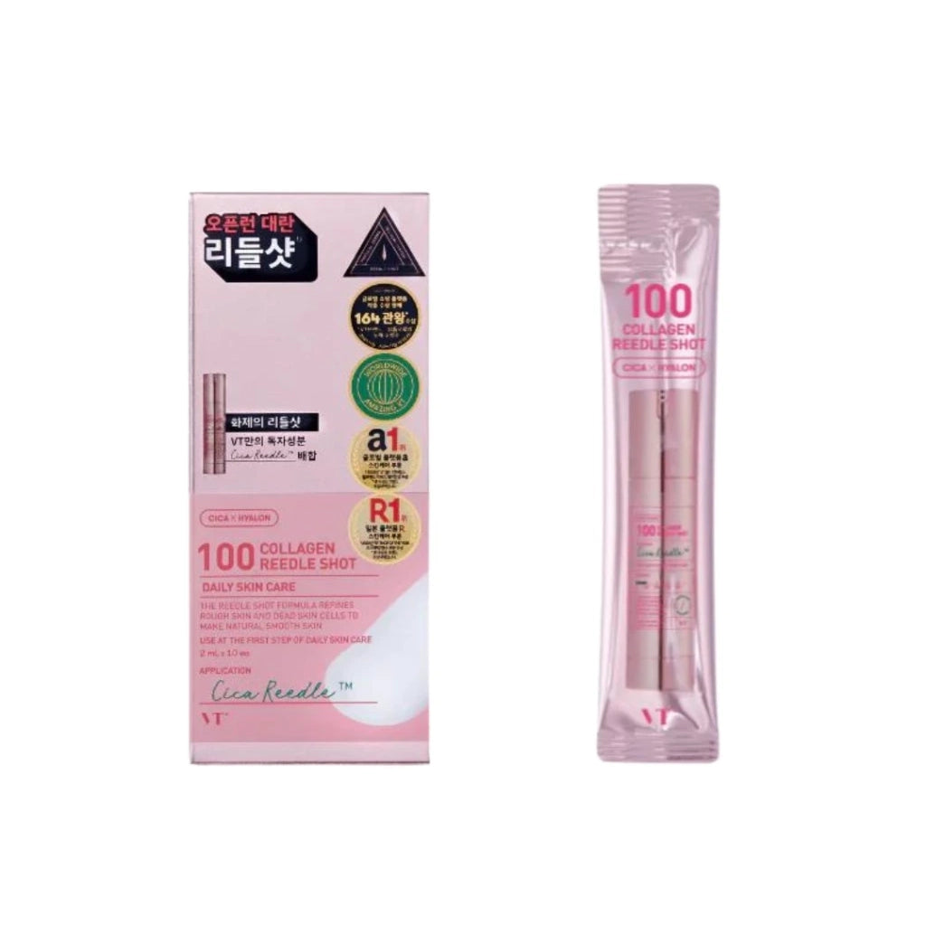 Serums-būsteris ar mikroadatām un kolagēnu VT Cosmetics Collagen Reedle Shot 100