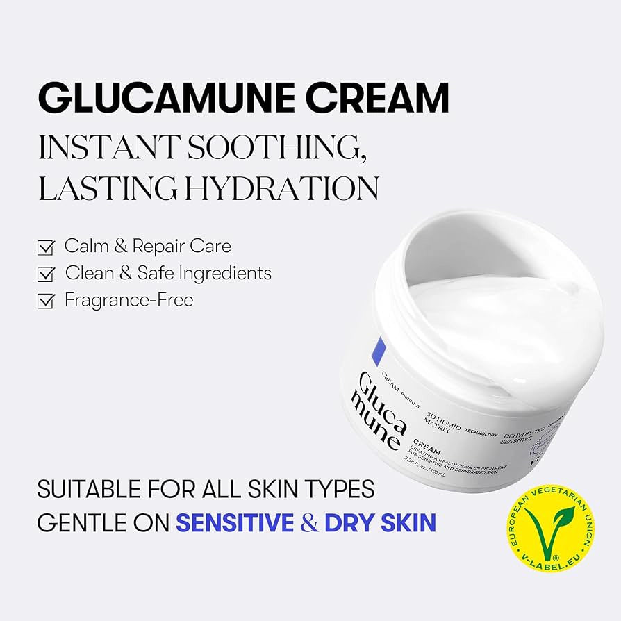 VT Cosmetics Glucamune Cream głęboko nawilżający i kojący krem z tremellą