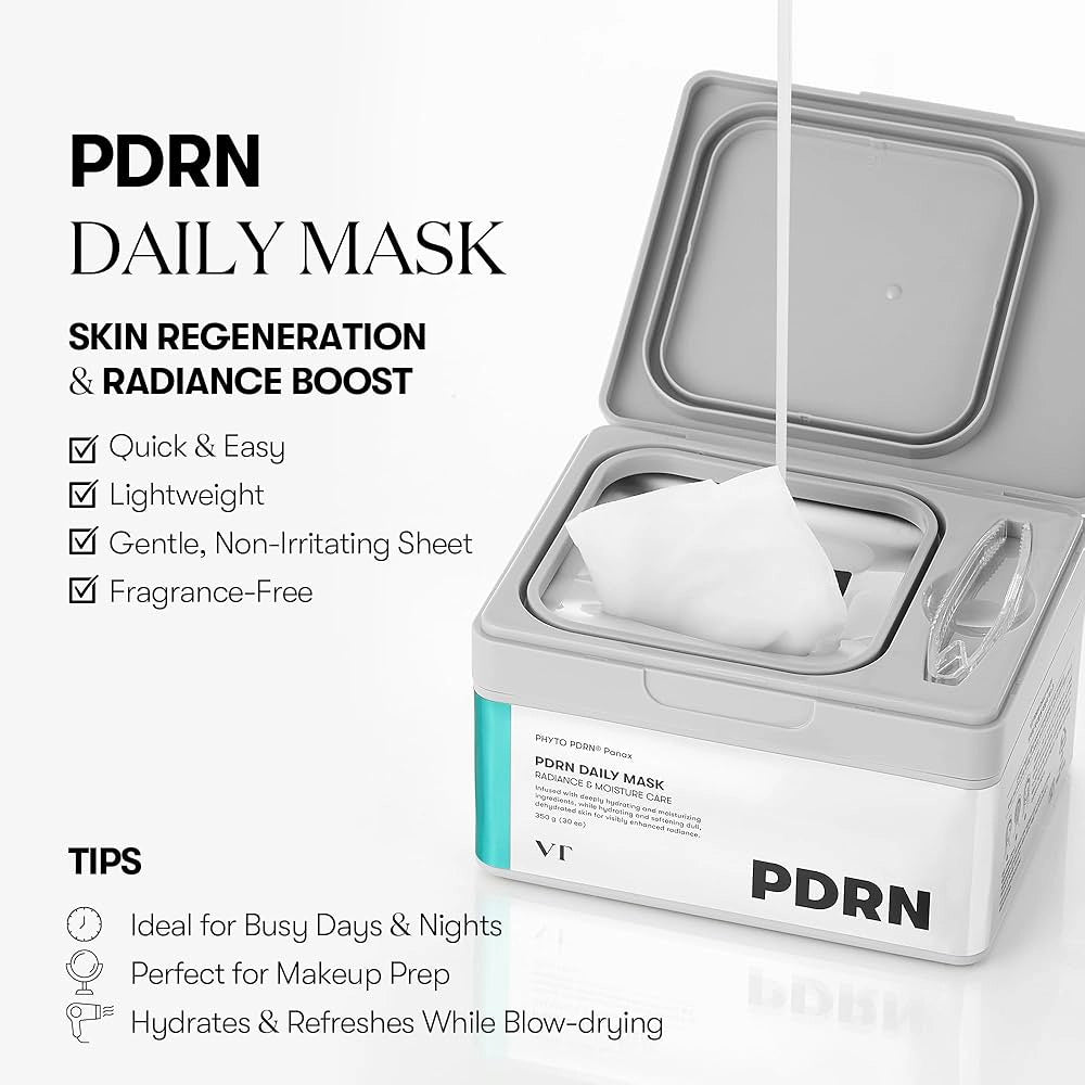 Zestaw masek w płachcie VT Cosmetics PDRN Daily Mask