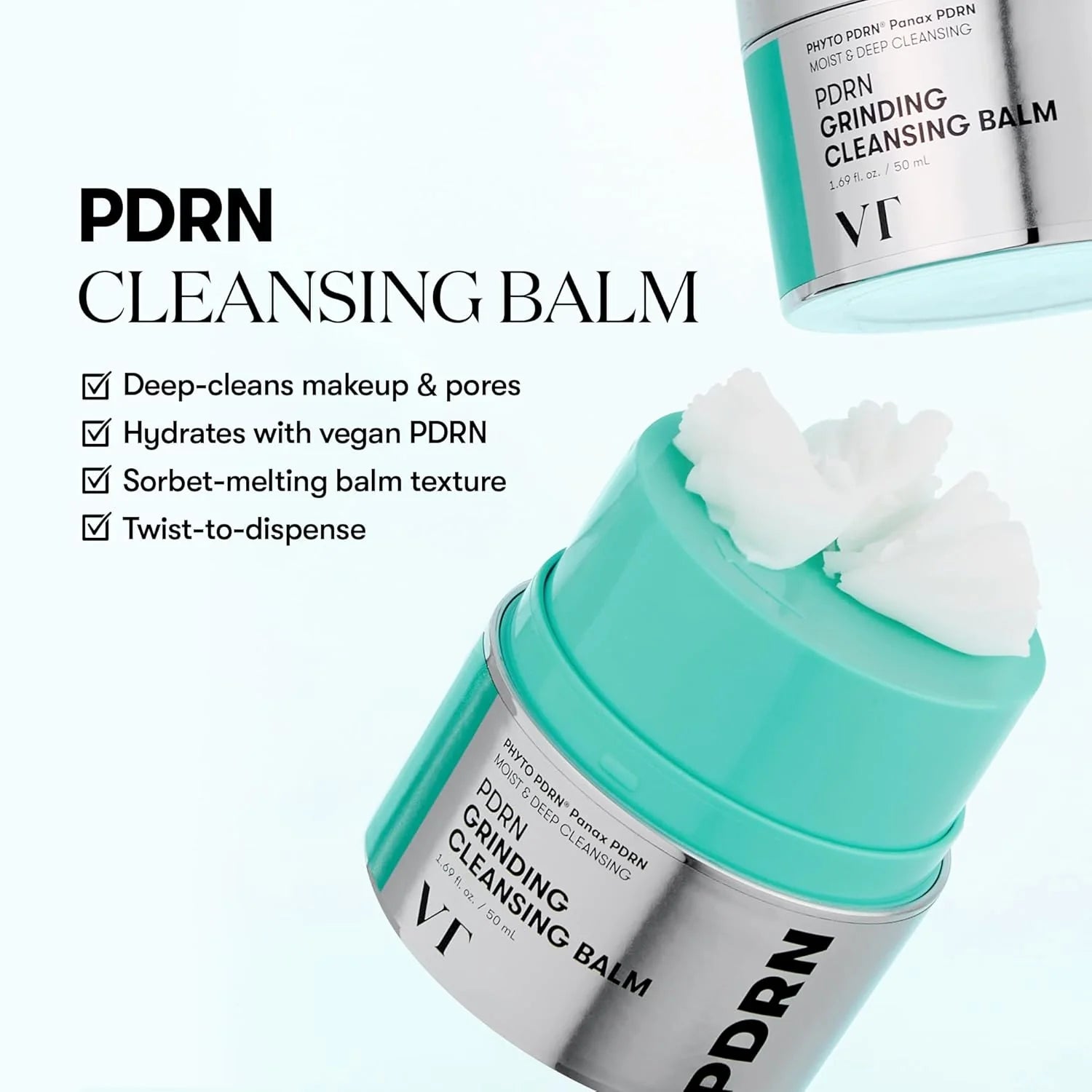 Hidrofilny balsam oczyszczający VT Cosmetics PDRN Grinding Cleansing Balm