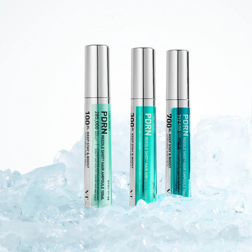 Ampułka wzmacniająca włosy z PDRN i mikrokolcami VT Cosmetics PDRN Reedle Shot Hair Ampoule 100dL