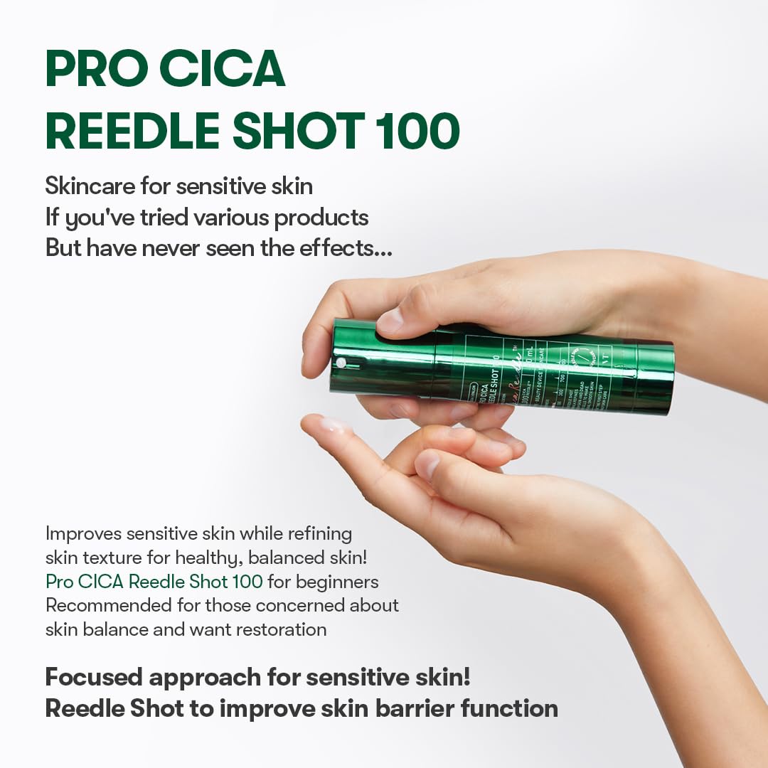 Serums-būsteris ar mikroadatām jutīgai ādai VT Cosmetics Pro Cica Reedle Shot 100