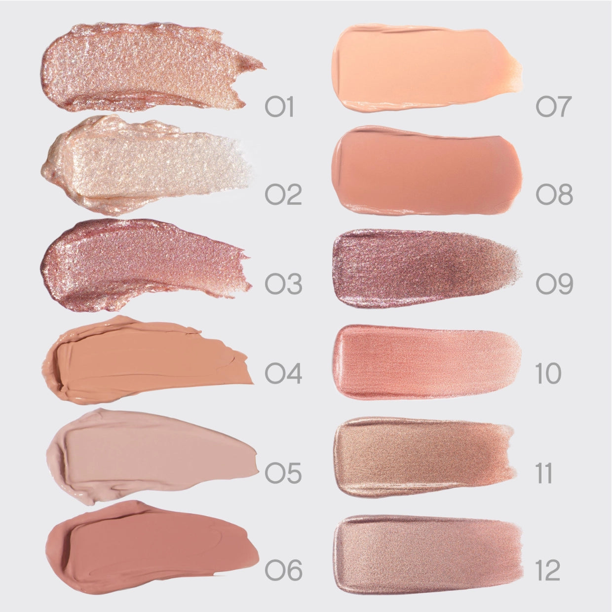 Płynne, pigmentowane cienie do powiek Vivienne Sabo Artiste Liquid Eyeshadow