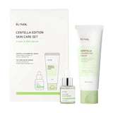 Komplekts problemātiskai ādai ar Āzijas centellu un tējas koku iUNIK Centella Edition Skin Care Set