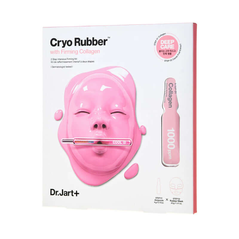 Modelējoša sejas maska ar liftinga efektu ādas tvirtumam Dr. Jart+ Cryo Rubber Mask With Firming Collagen
