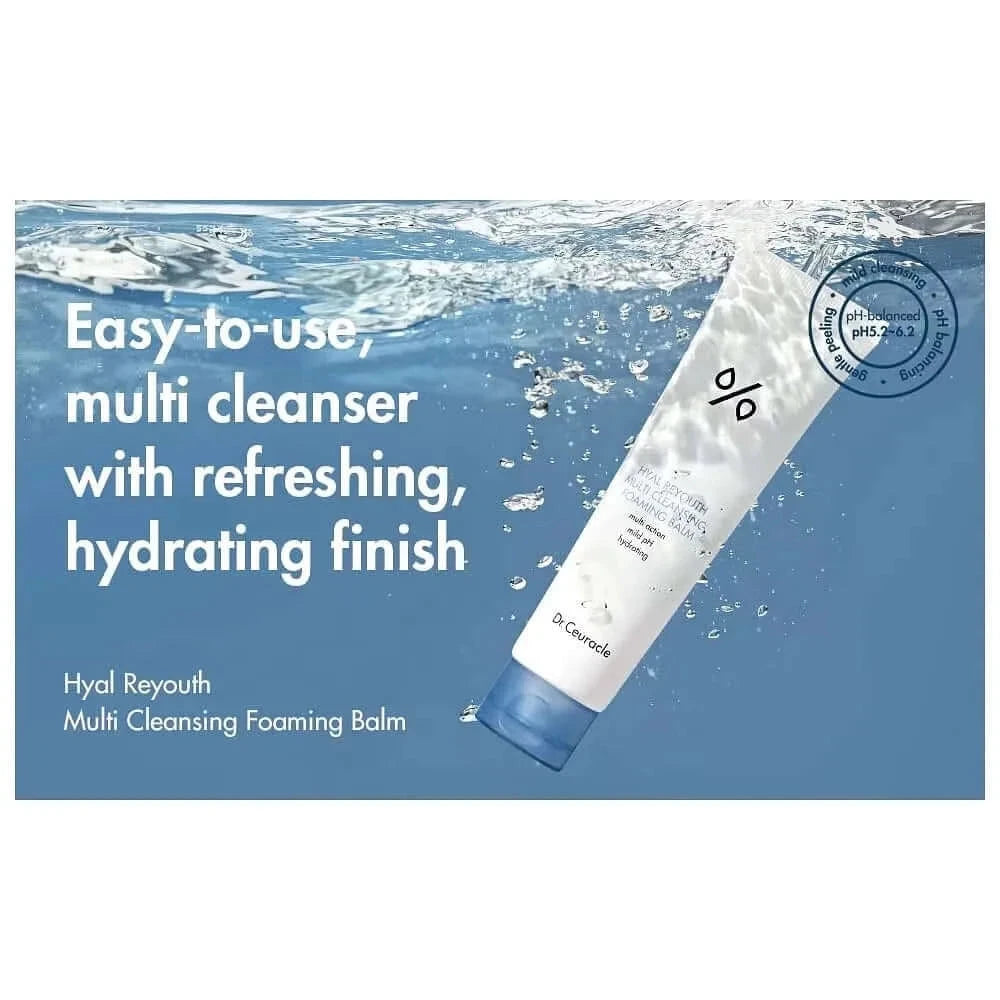 Hidrofīlais balzams-putas divi vienā Dr.Ceuracle Hyal Reyouth Multi Cleansing Foaming Balm