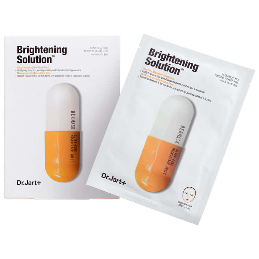 Izgaismojoša sejas maska ar glutationu Dr. Jart+ Brightening Solution