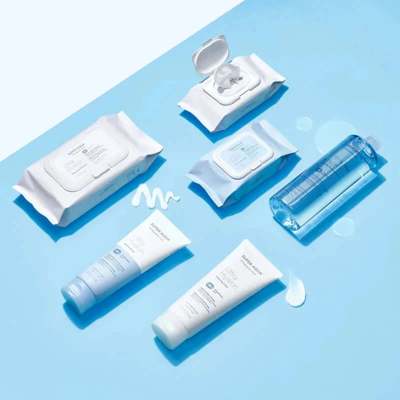 Tīrīšanas salvetes MISSHA Super Aqua Ultra Hyalron Cleansing Oil Wipes