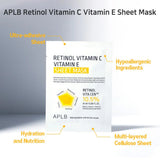 APLB Retinol Vitamin C Vitamin E Sheet Mask