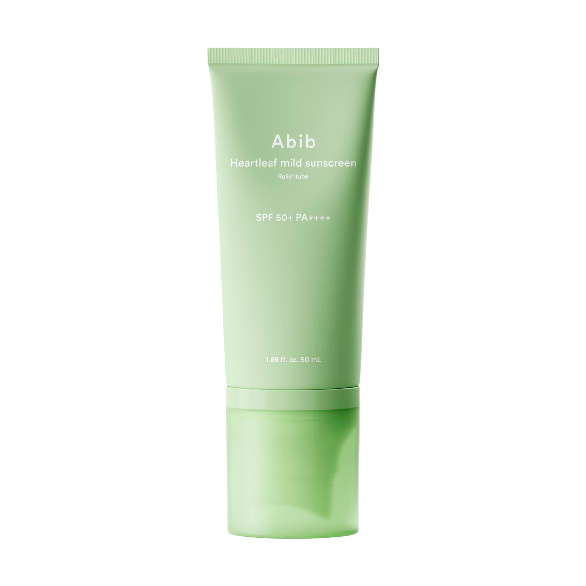 Abib Heartleaf Mild Sunscreen Relief Tube
