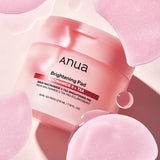Ar toniku piesūcināti balinoši spilventiņi Anua Niacinamide 5 TXA Brightening Pad