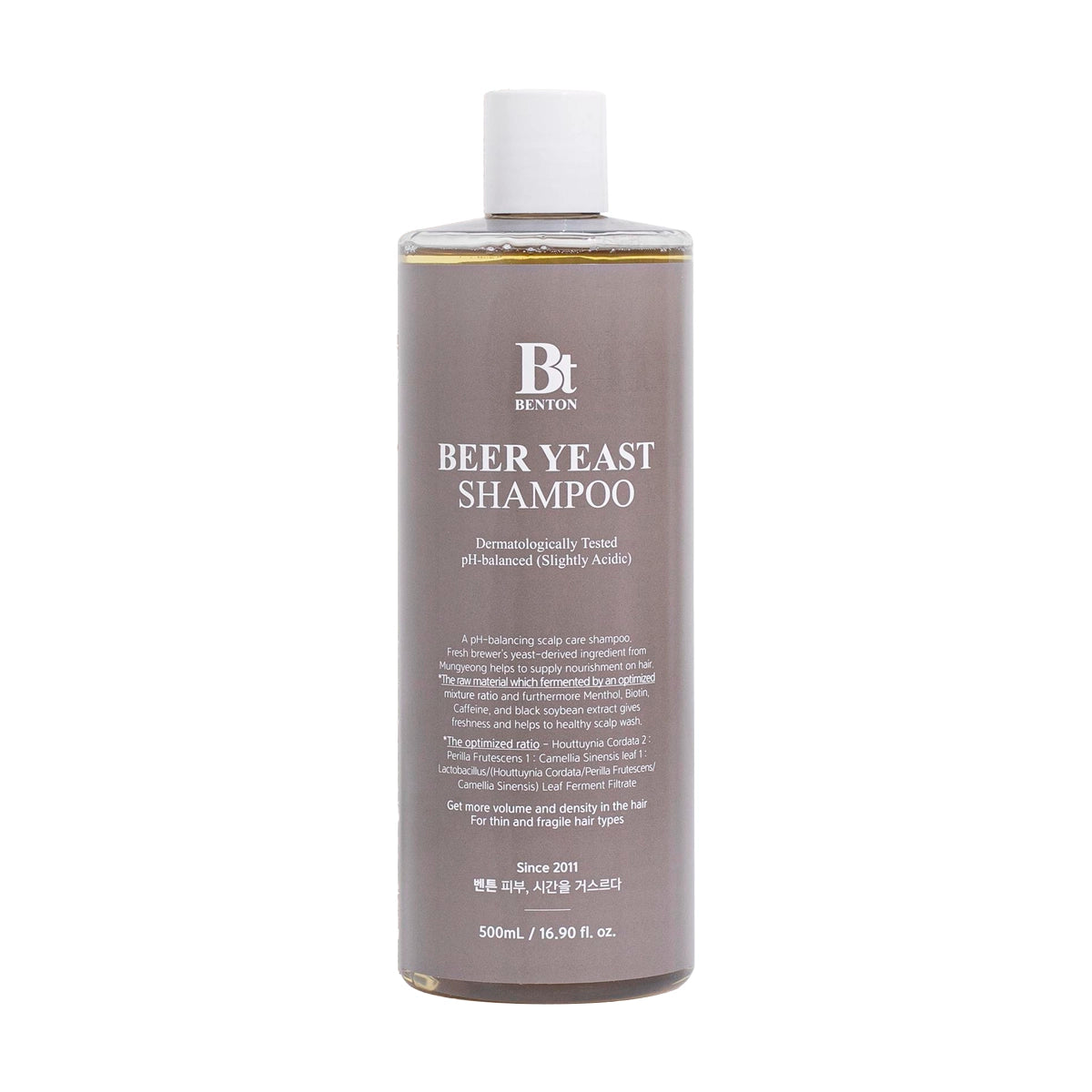 Szampon z drożdżami piwnymi Benton Beer Yeast Shampoo