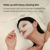 Nakts hidrogela maska ar keramīdiem ādas sausuma novēršanai Biodance Hydro Cera-Nol Real Deep Mask