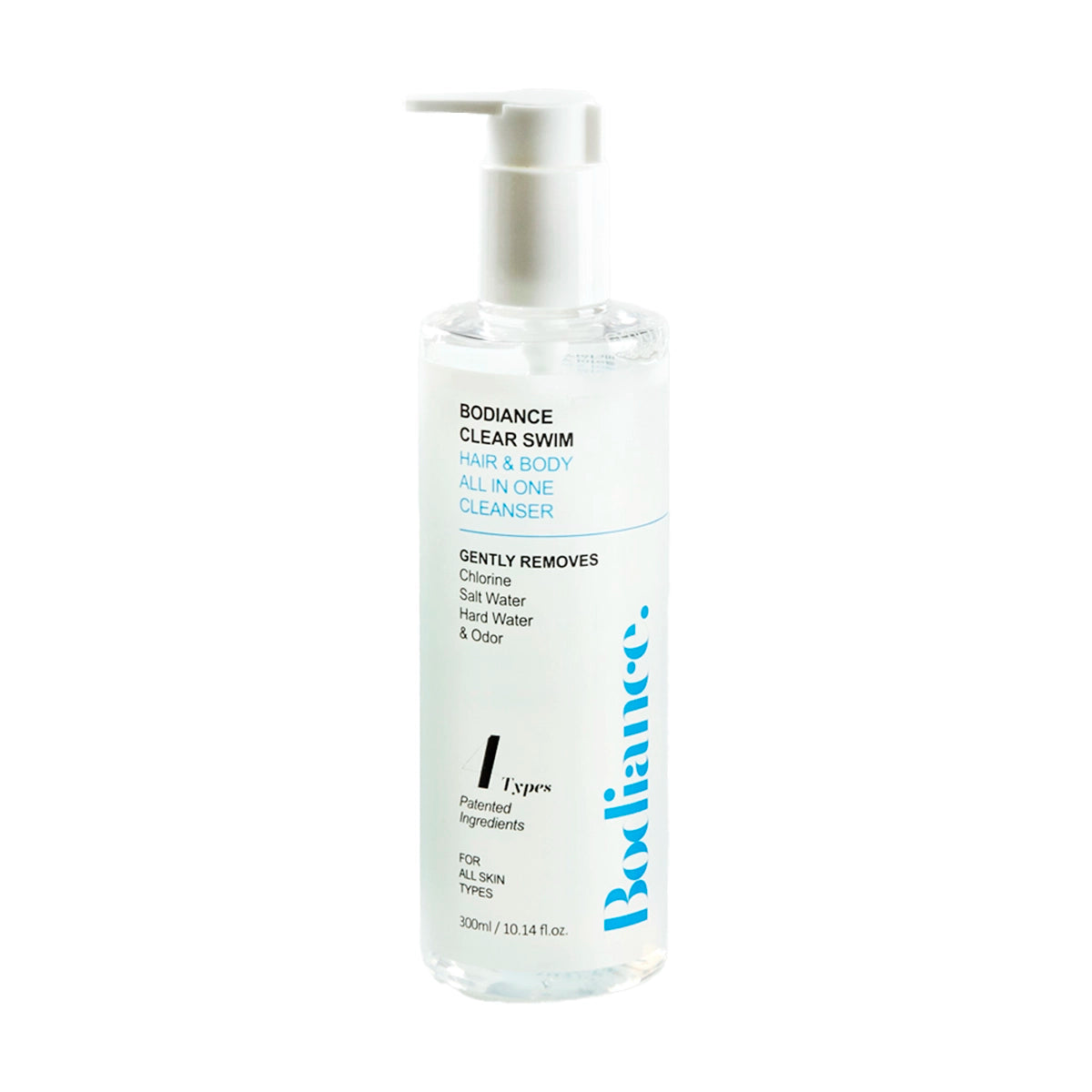 Oczyszczający preparat 2 w 1 Bodiance Clear Swim Hair & Body All-In-One Cleanser
