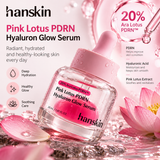 Hanskin Pink Lotus PDRN Hyaluron Glow Serum