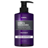 KUNDAL Honey & Macadamia Treatment Pink Grapefruit - Matu Kopšanas Līdzeklis ar Rozā Greipfrūta Aromātu
