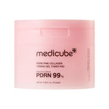 Gęste żelowe płatki tonizujące Medicube PDRN Pink Collagen Toning Gel Toner Pad