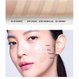 Kušon do twarzy Missha Radiance Perfect Fit Cushion Foundation SPF 50+ PA+++