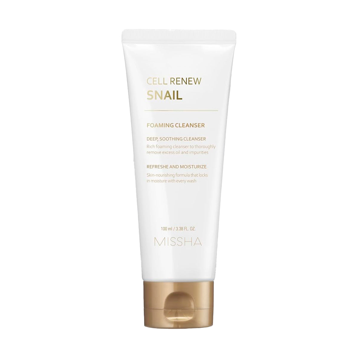 Missha Super Aqua Cell Renew Snail Cleansing Foam
