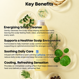 Nine Less Root-Biome Caffeine Scalp Shampoo