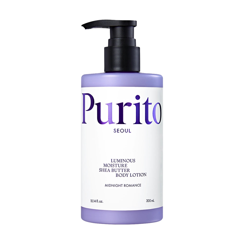 Parfimēts losjons ķermenim Purito Seoul Luminous Moisture Shea Butter Body Lotion Midnight Romance