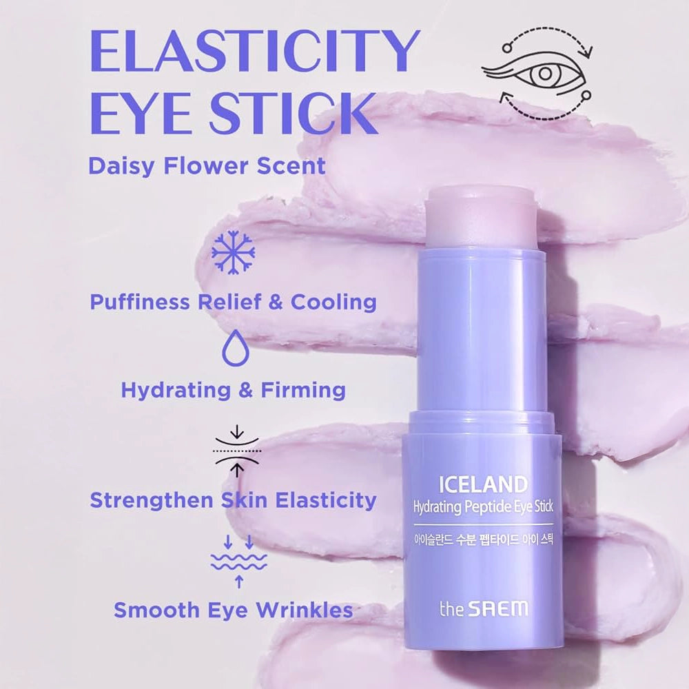 Nawilżający sztyft pod oczy The Saem Iceland Hydrating Peptide Eye Stick