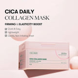 Zestaw masek w płachcie z kolagenem dla elastyczności skóry VT Cosmetics Cica Collagen Mask