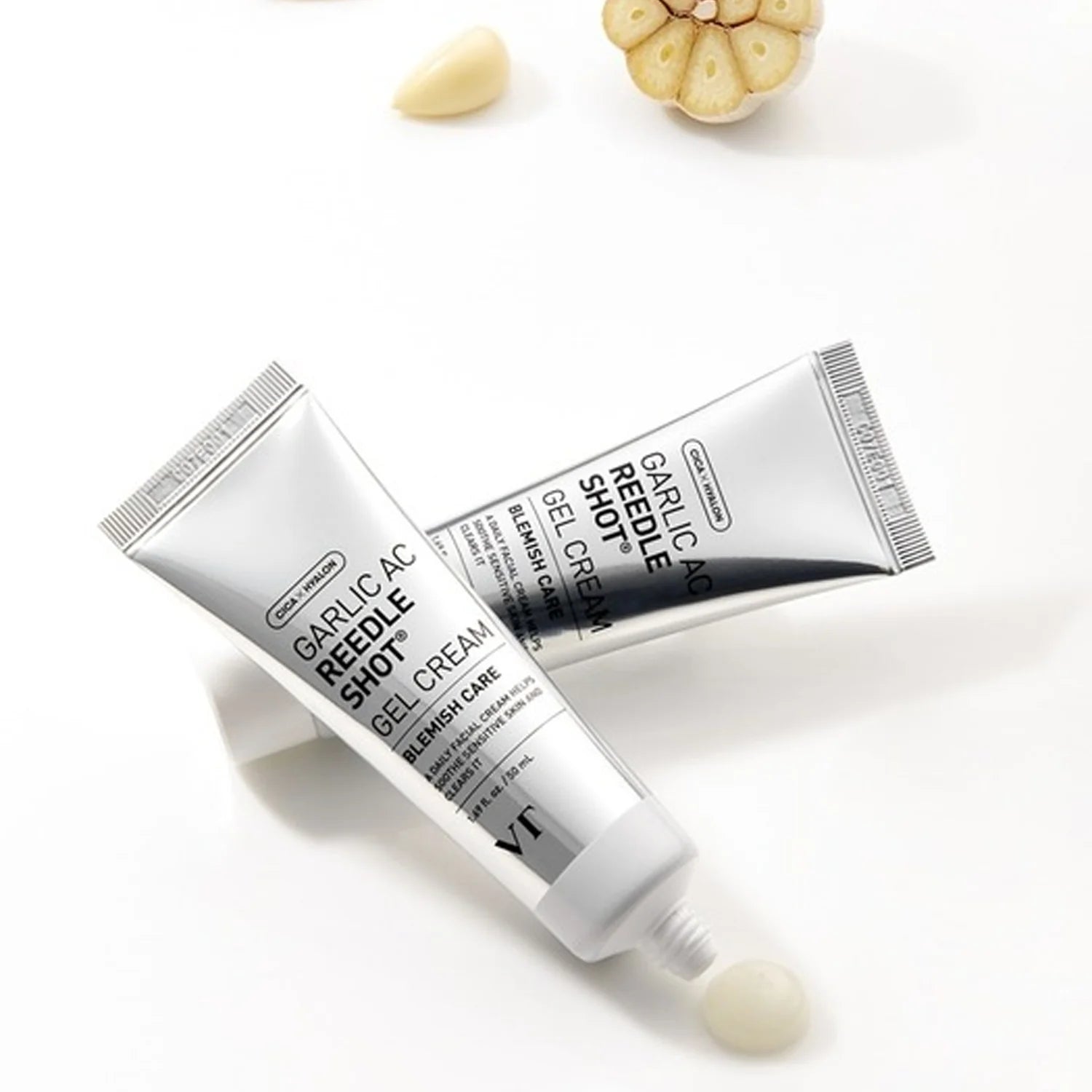 Matowiący żel-krem VT Cosmetics Garlic AC Reedle Shot Gel Cream