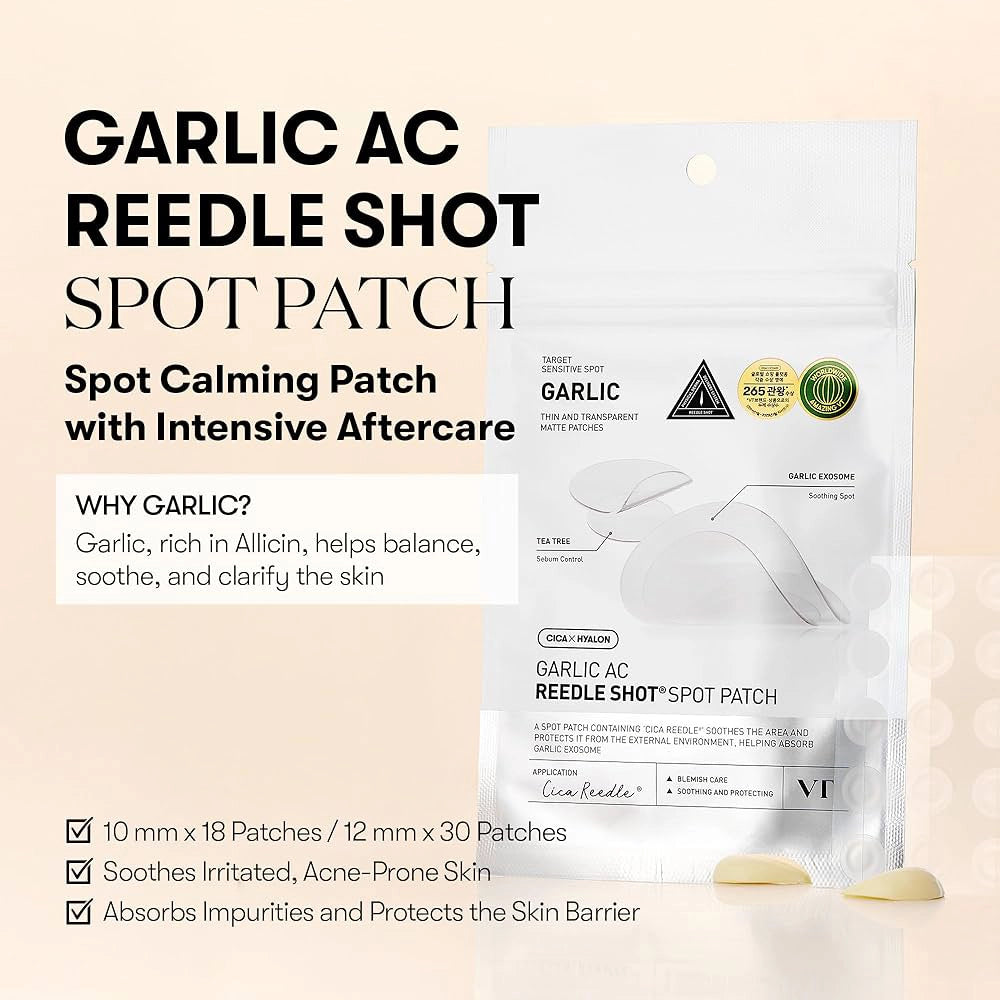Plastry na trądzik VT Cosmetics Garlic AC Reedle Shot Spot Patch