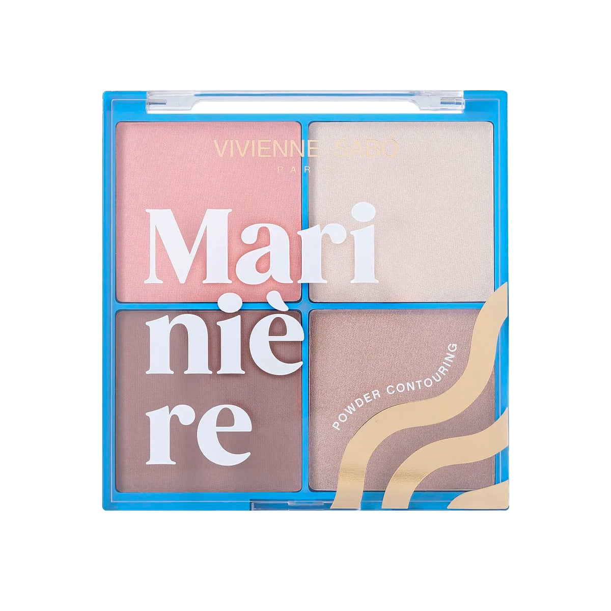 Paleta do konturowania twarzy Vivienne Sabo Mariniere Powder Face Contouring Palette
