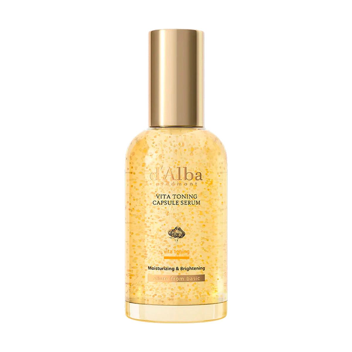d’Alba Vita Toning Capsule Serum — rozświetlające serum z kapsułkami witaminowymi