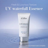 Mitrinošs saules aizsargkrēms sejai d'Alba Waterful Essence Sun cream