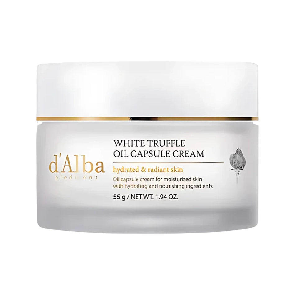 Barojošs kapsulu krēms ar C vitamīnu d'Alba White Truffle Oil Capsule Cream