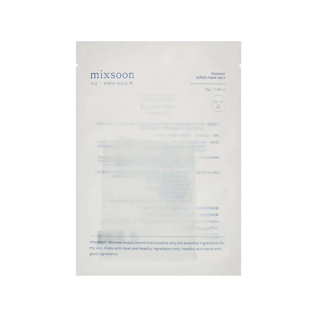 Auduma maska ar bifido fermentiem MIXSOON bifida mask